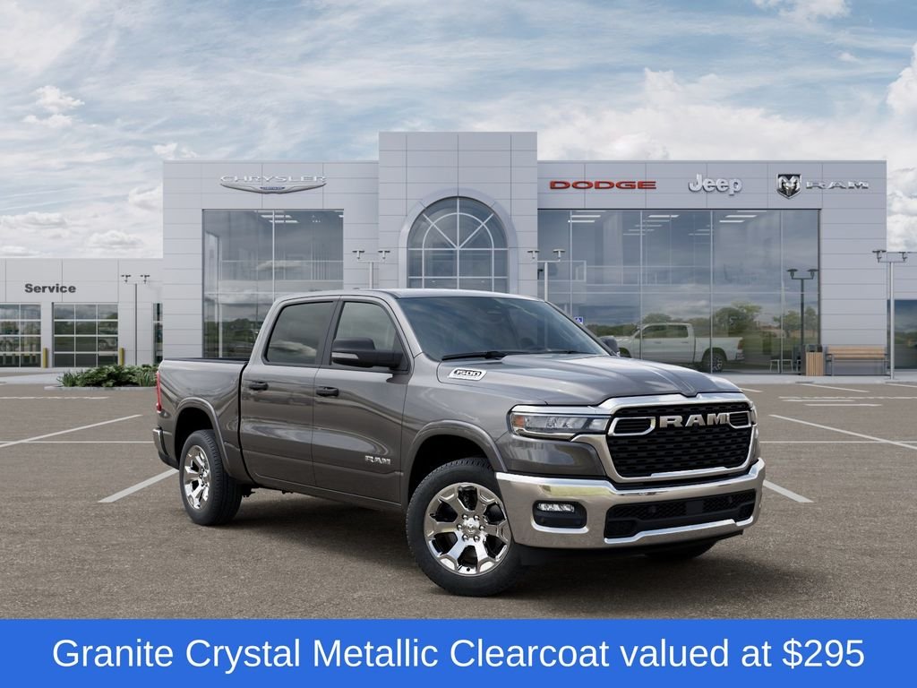 New 2026 Granite Crystal Metallic Clear-Coat Exterior Paint RAM Big Horn/Lone Star image 5