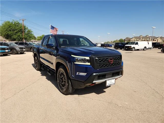 Used 2022 Blue Nissan PRO-X (A9) 4x2 Crew Cab 5 ft. box 126 in. WB image 6