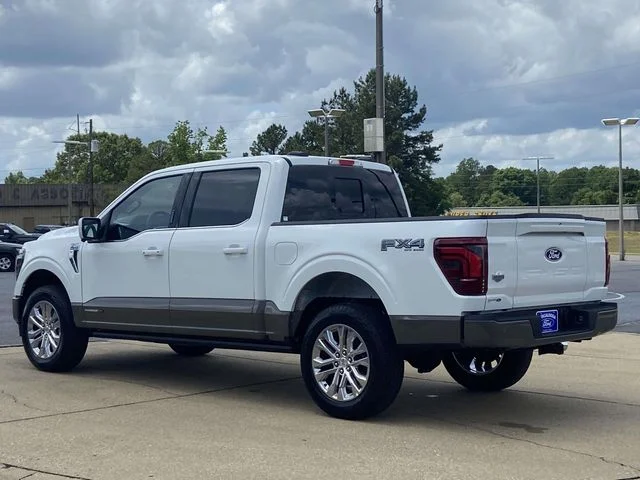 New 2026 Star White Metallic Tri-Coat Ford King Ranch image 4