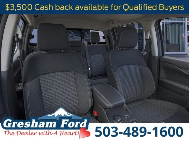 New 2025 Azure Gray Metallic Tri-coat Ford XLT image 11