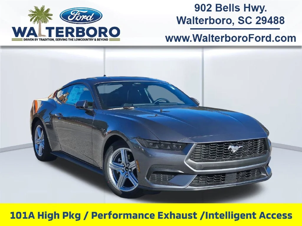 New 2026 Carbonized Gray Metallic Ford EcoBoost® Fastback image 1