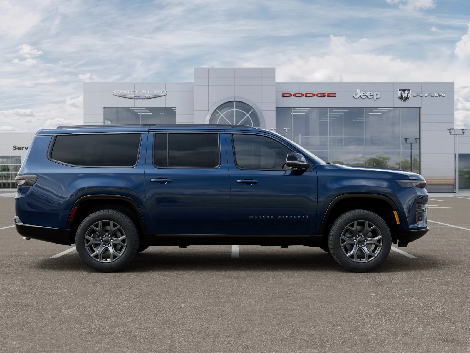 New 2026 Fathom Blue Pearl-Coat Exterior Paint Jeep Limited Altitude image 21