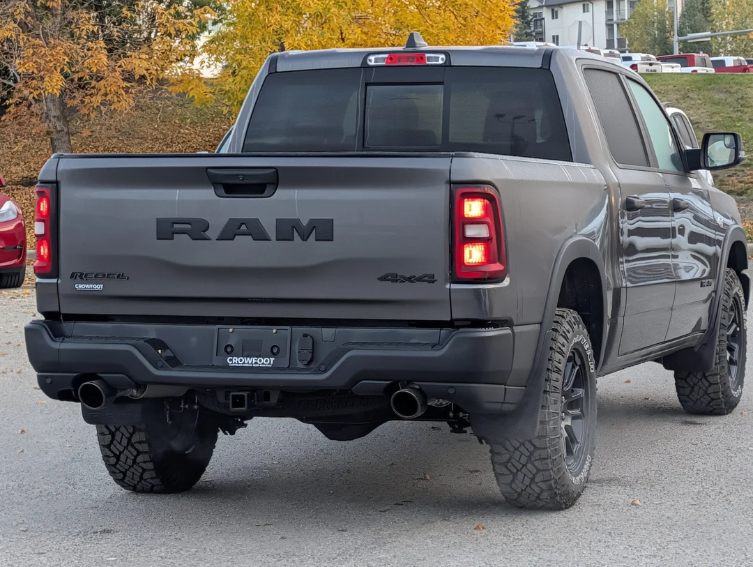 New 2026 Grey RAM Rebel - - 4x4 - 5.7L HEMI V8 - Rebel Level 1 Equip Grp & More! image 8