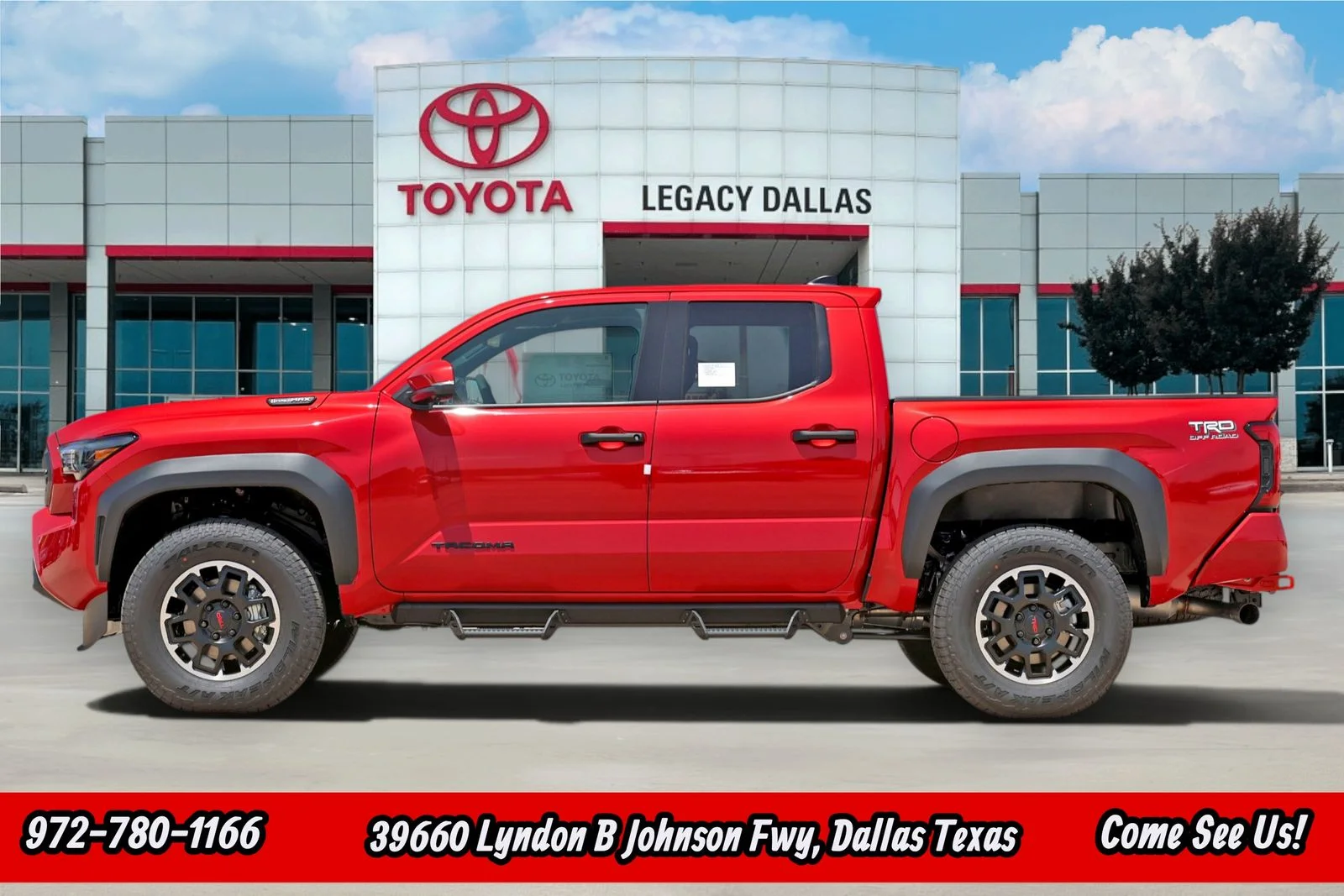 New 2026 Supersonic Red Toyota TRD Off-Road i-FORCE MAX image 7