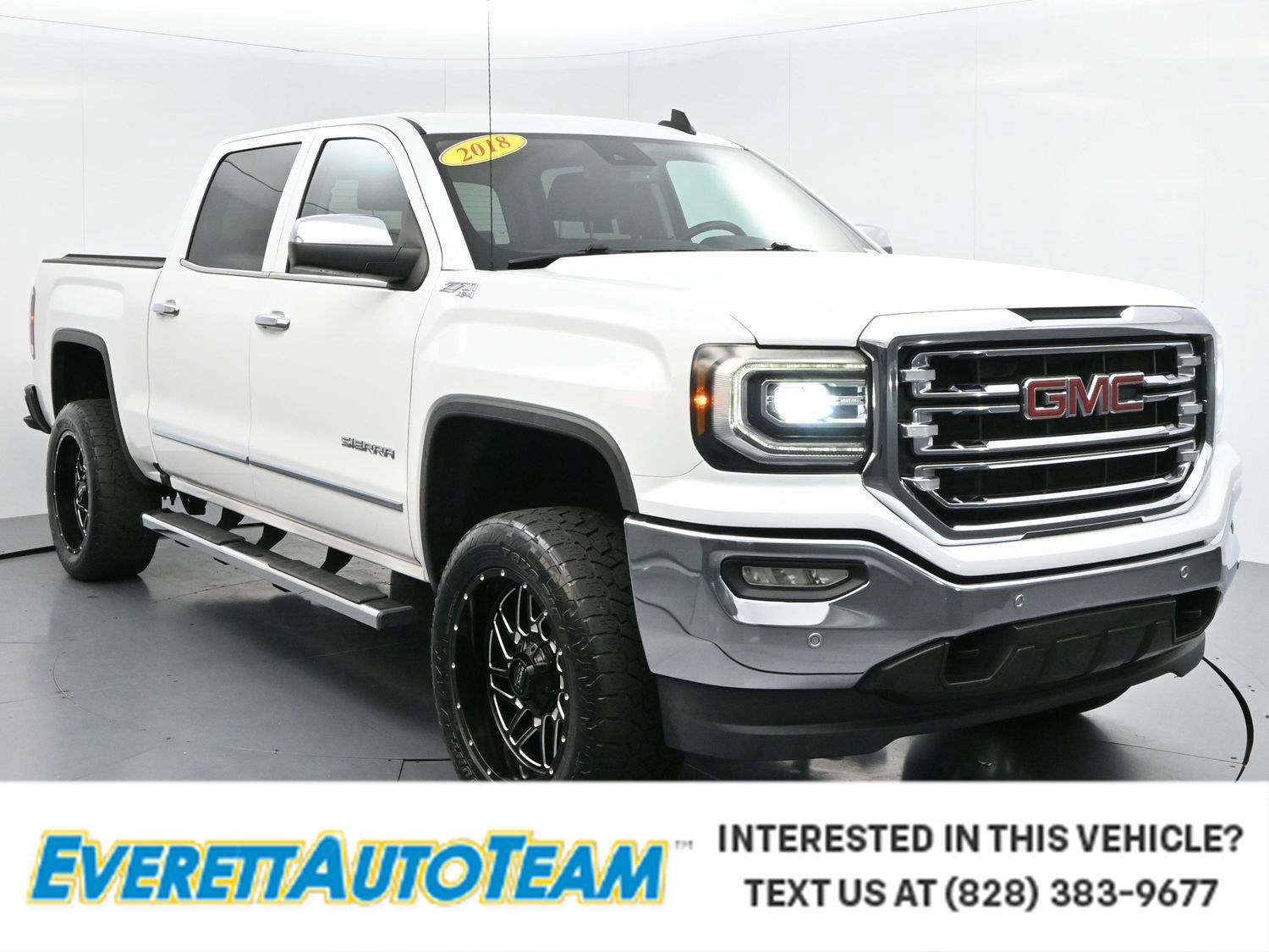 Used 2018 Summit White GMC SLT image 1