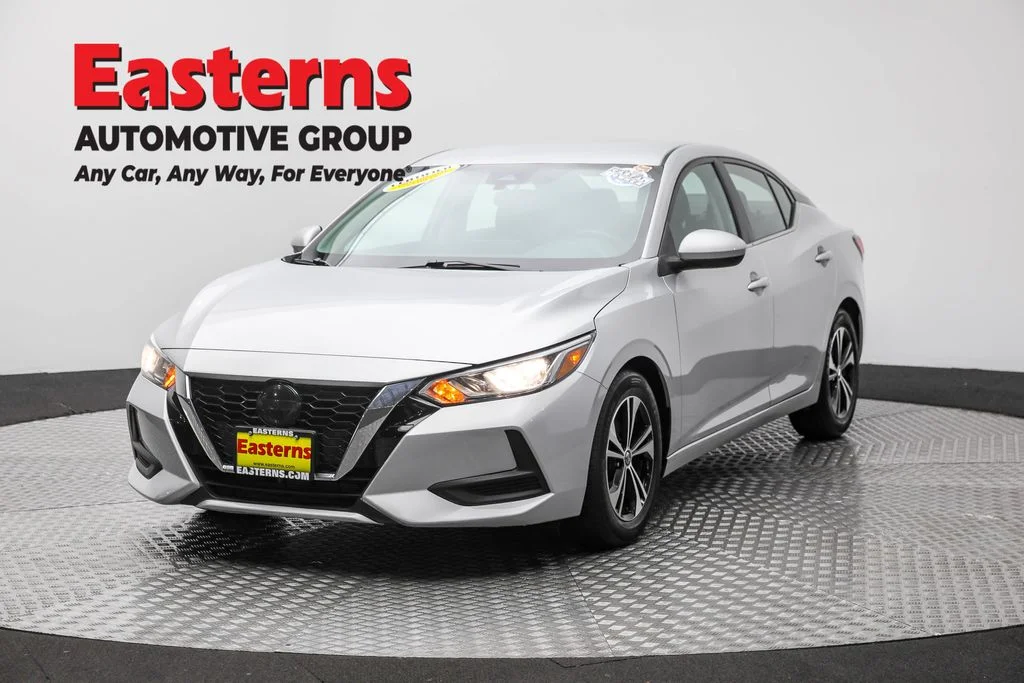 Used 2022 Silver Nissan SV image 1