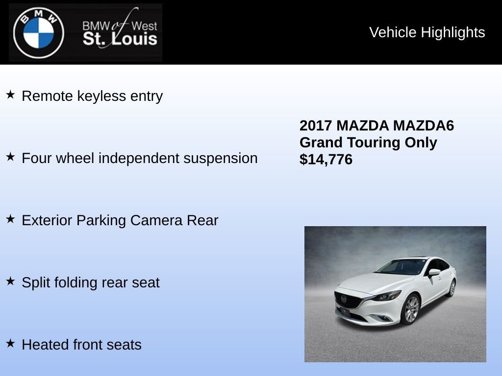 Used 2017 White Mazda Grand Touring image 7