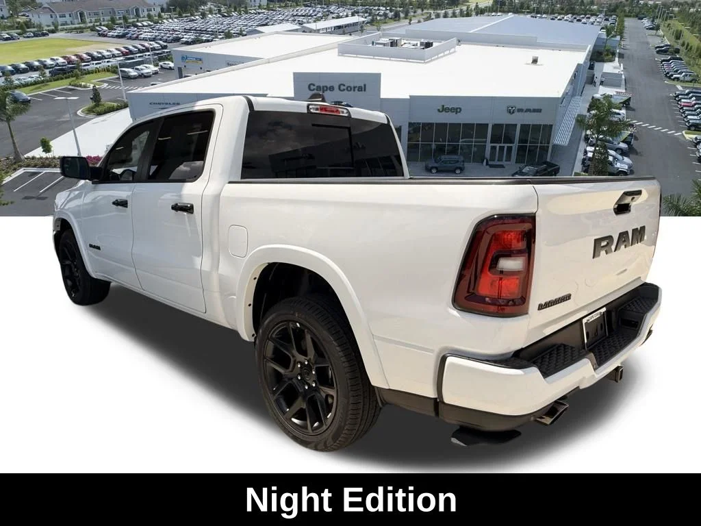 New 2026 Bright White Clear-Coat Exterior Paint RAM Laramie image 6