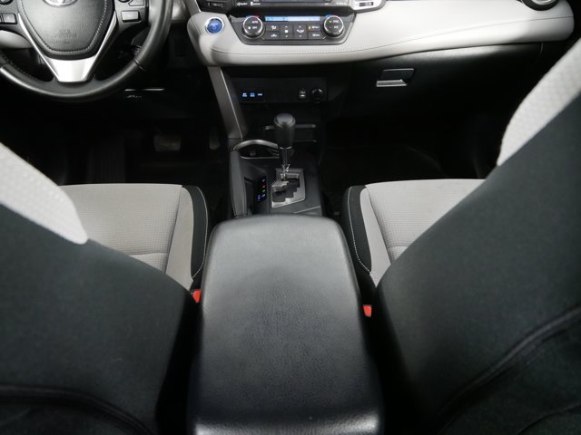 Used 2018 Electric Storm Blue Toyota Hybrid XLE image 25
