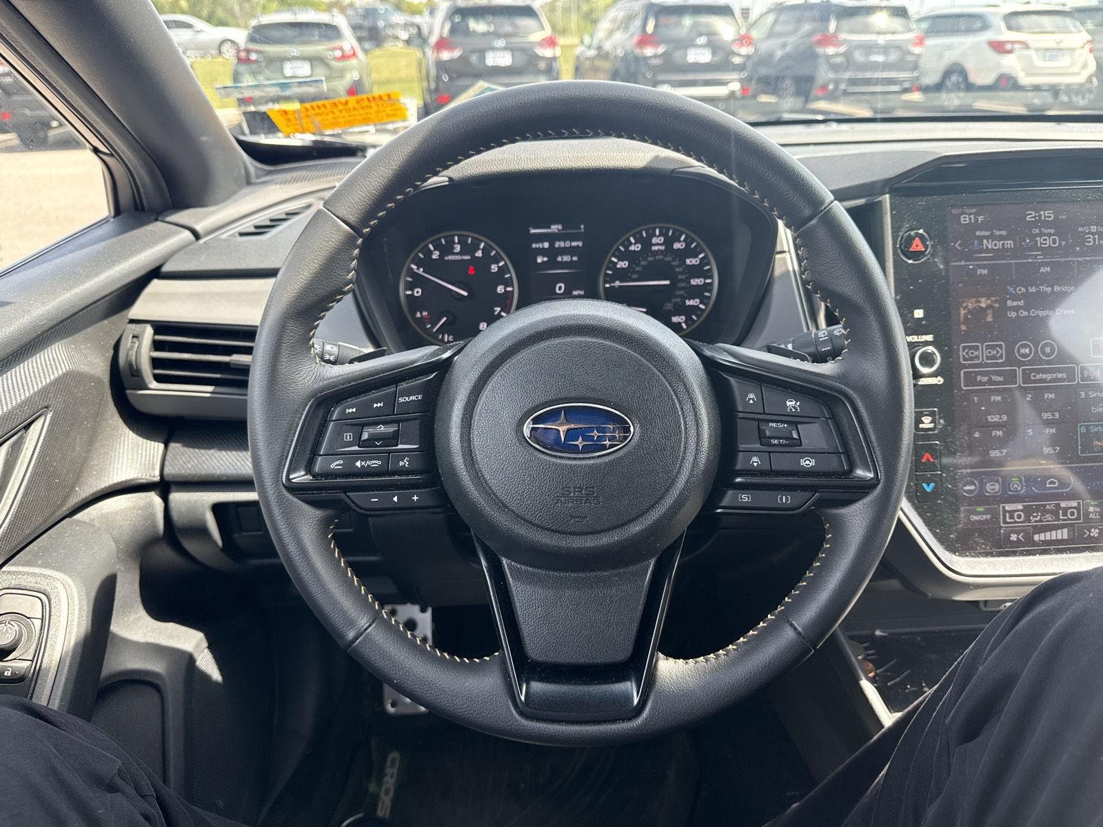 Used 2024 Crystal Black Silica Subaru Sport image 10