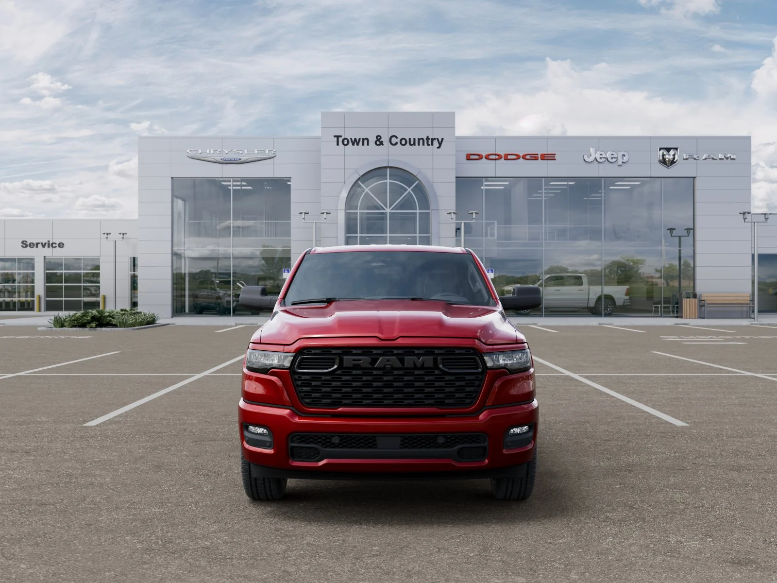 New 2026 Molten Red Pearl-Coat Exterior Paint RAM  image 32