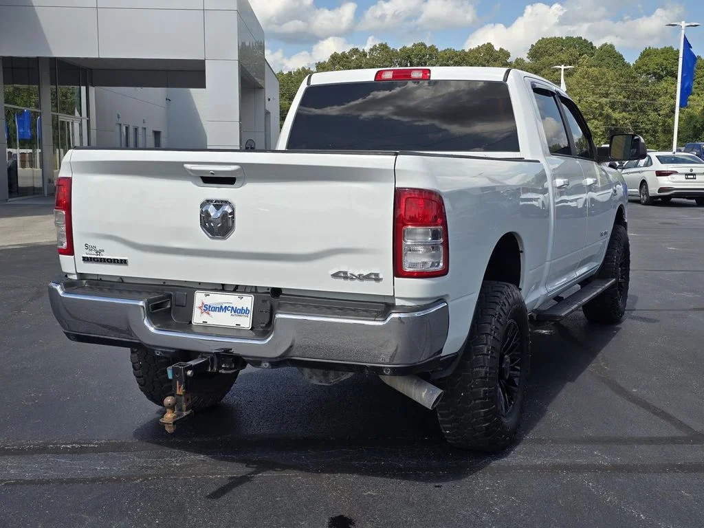 Used 2021 Bright White Clearcoat Ram Big Horn image 8