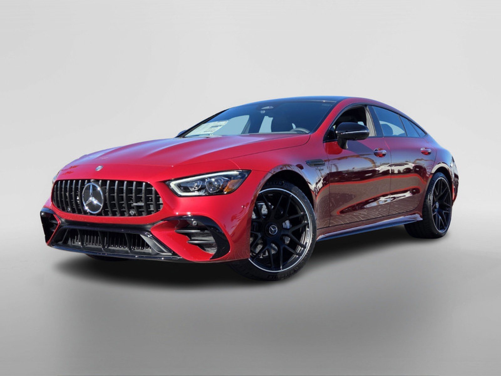 New 2026 MANUFAKTUR Patagonia Red Metallic Mercedes-Benz AMG® GT 53 4-Door Coupe image 1