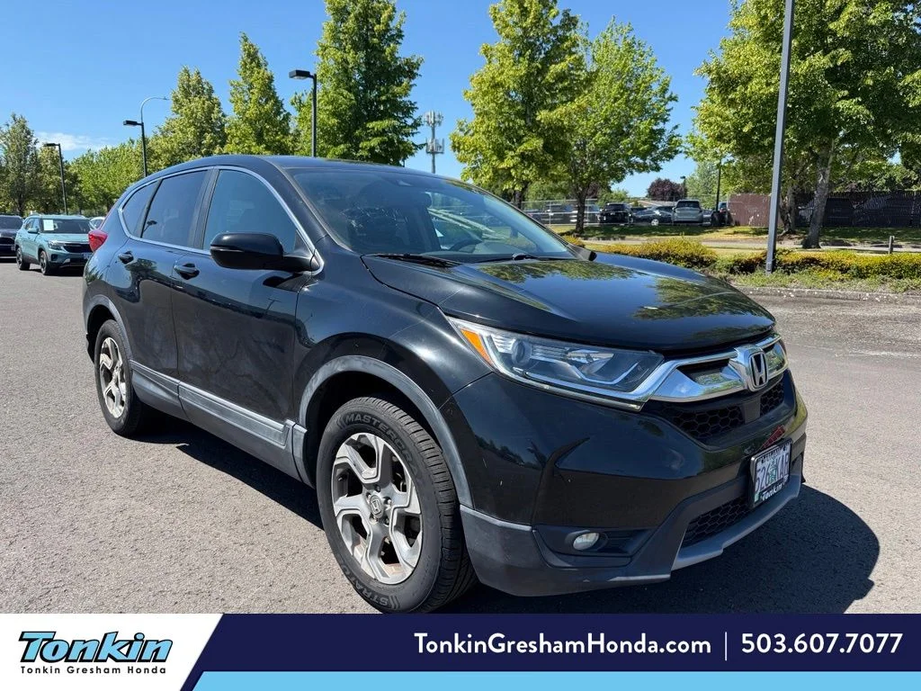 Used 2017 Crystal Black Pearl Honda EX-L image 1
