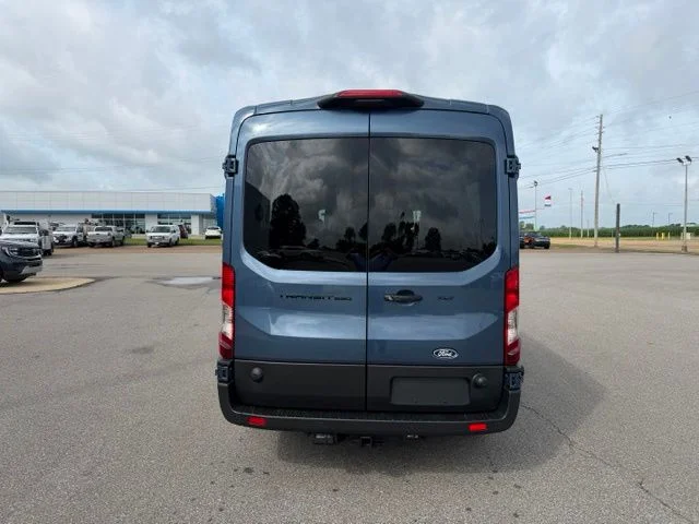 New 2026 Blue Metallic Ford Passenger Van XLT image 9