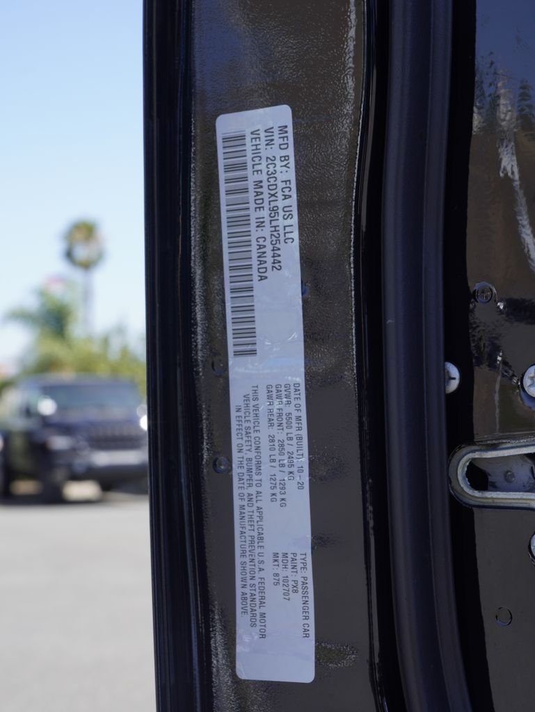 Used 2020 Black Dodge SRT Hellcat image 4