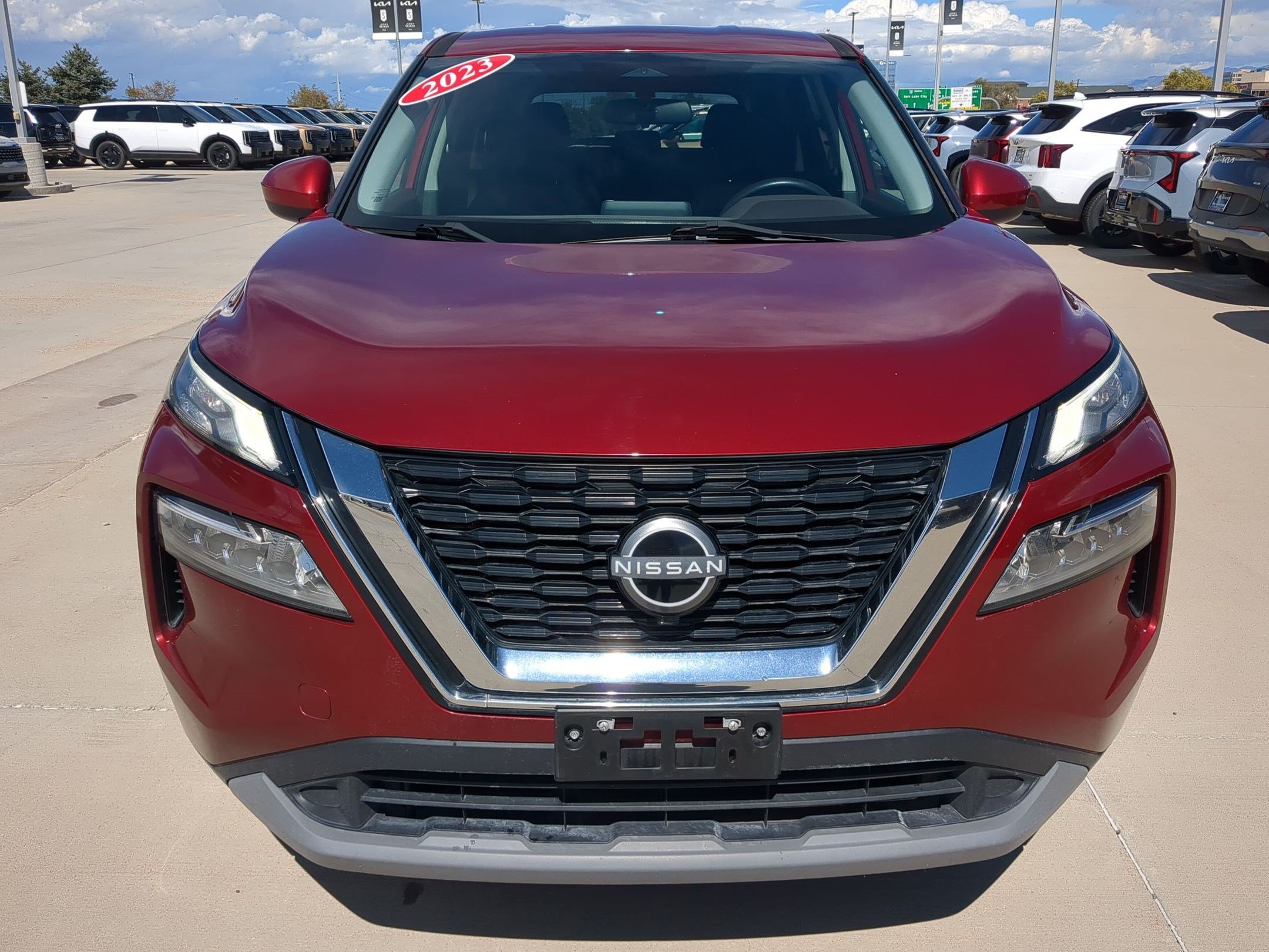Certified Used 2023 Scarlet Ember Tintcoat Nissan SV image 9