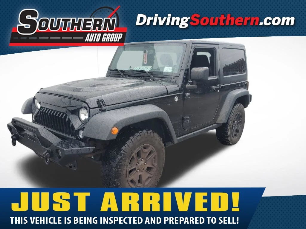 Used 2015 Black Jeep Willys Wheeler image 1