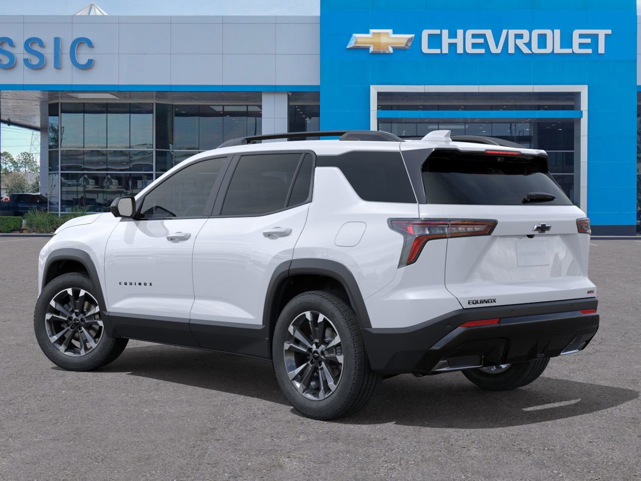 2026 Chevrolet Equinox RS White at Classic Elite Chevrolet Hwy 6