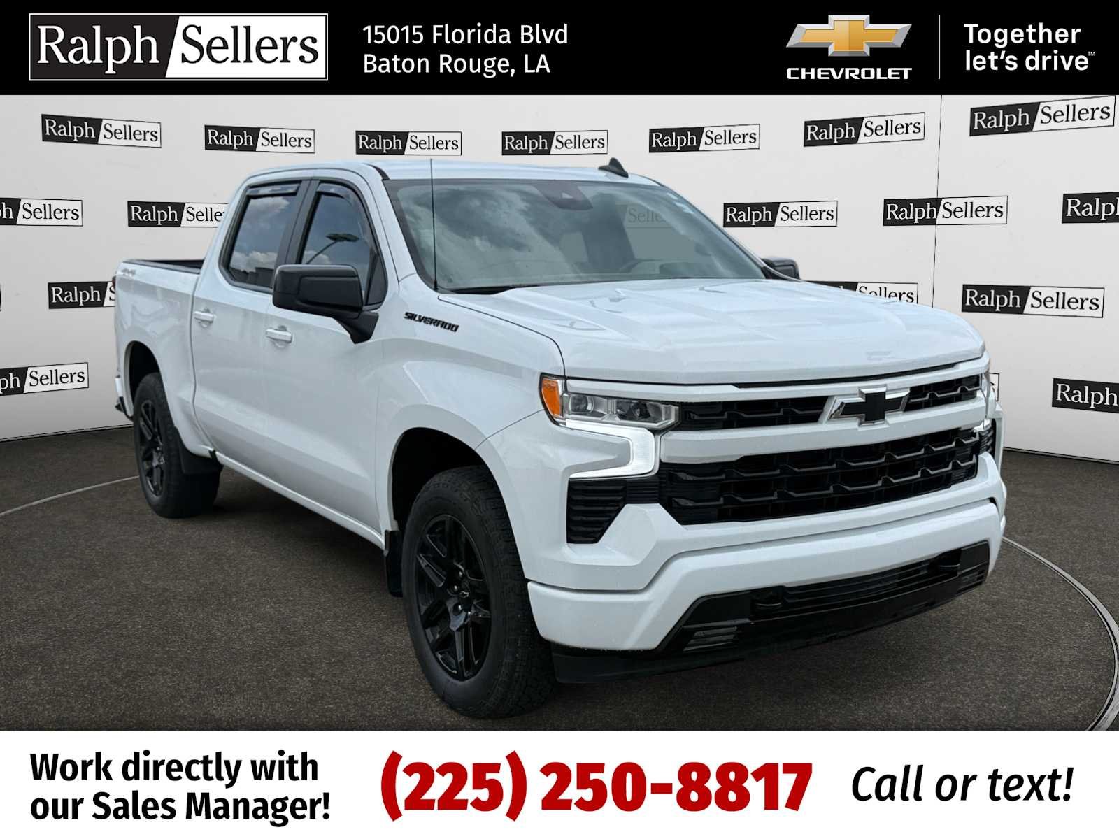 Used 2024 Summit White Chevrolet RST image 1