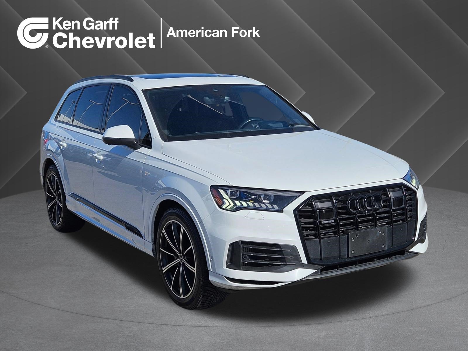 Used 2021 Glacier White Audi Prestige image 1
