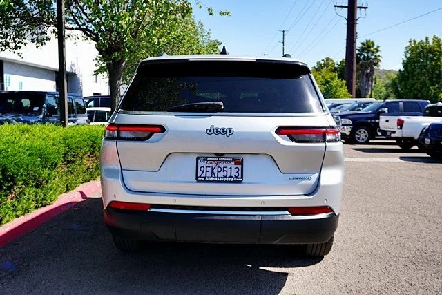 Certified Used 2023 Silver Jeep Laredo image 8