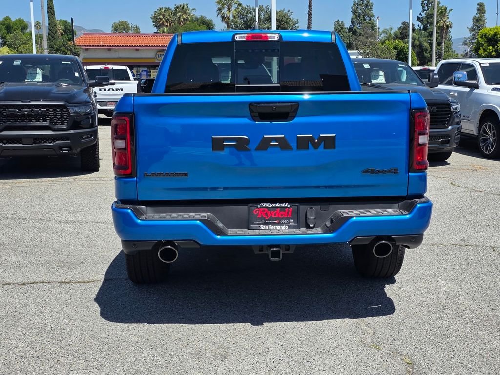 New 2026 Hydro Blue Pearl-Coat Exterior Paint RAM Laramie image 5