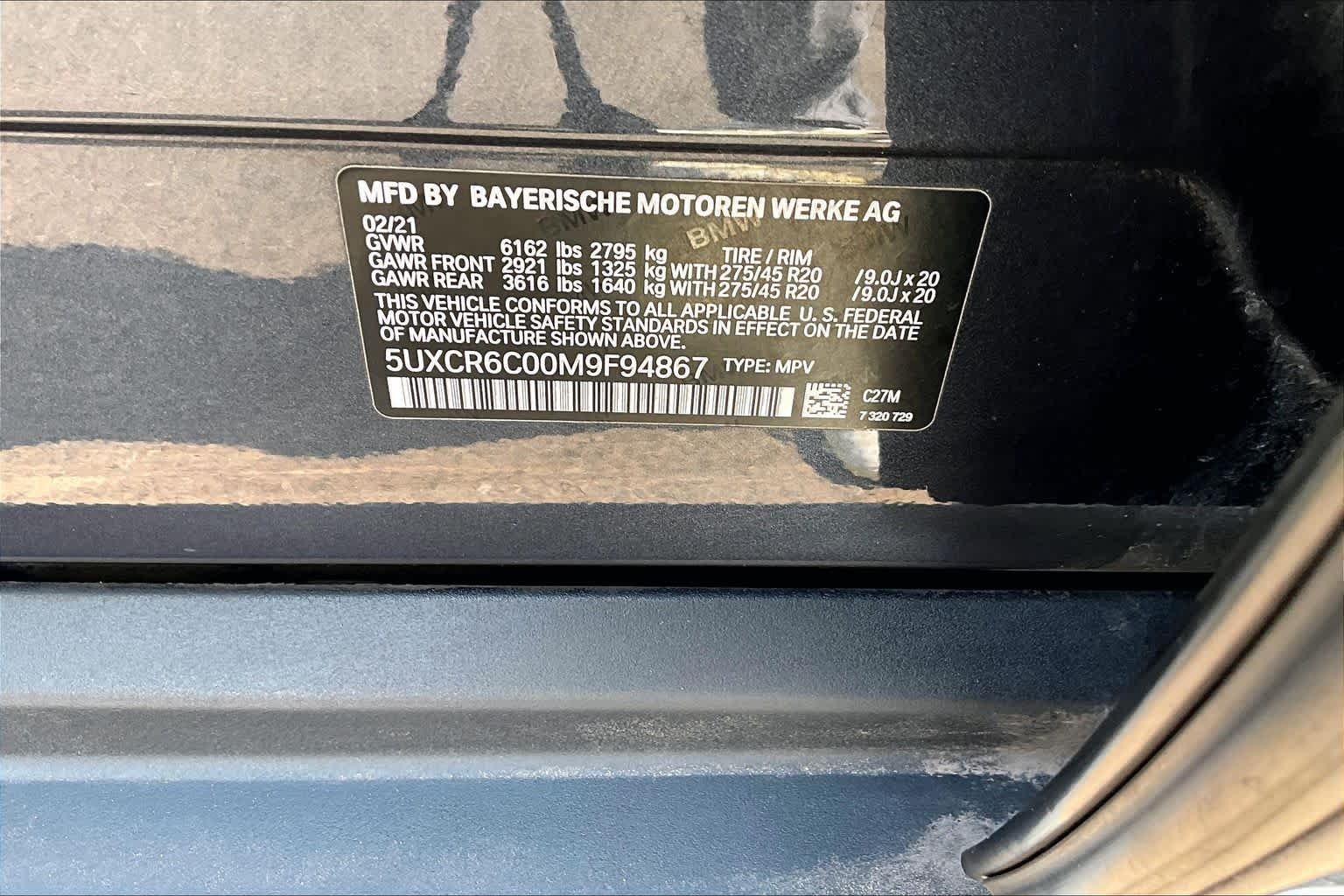 Used 2021 Arctic Gray Metallic BMW xDrive40i image 33