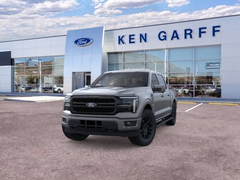 New 2026 Carbonized Gray Metallic Ford LARIAT image 2