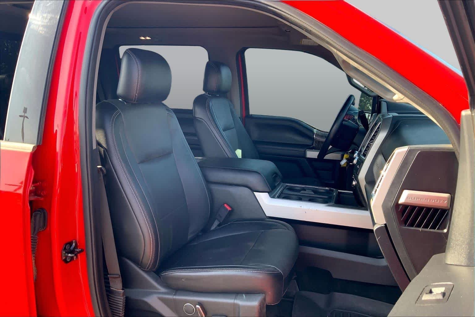 Used 2017 Race Red Ford Lariat image 9