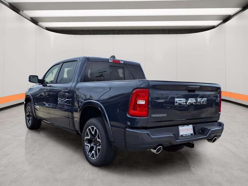 New 2026 Forged Blue Metallic Exterior Paint RAM Laramie image 4