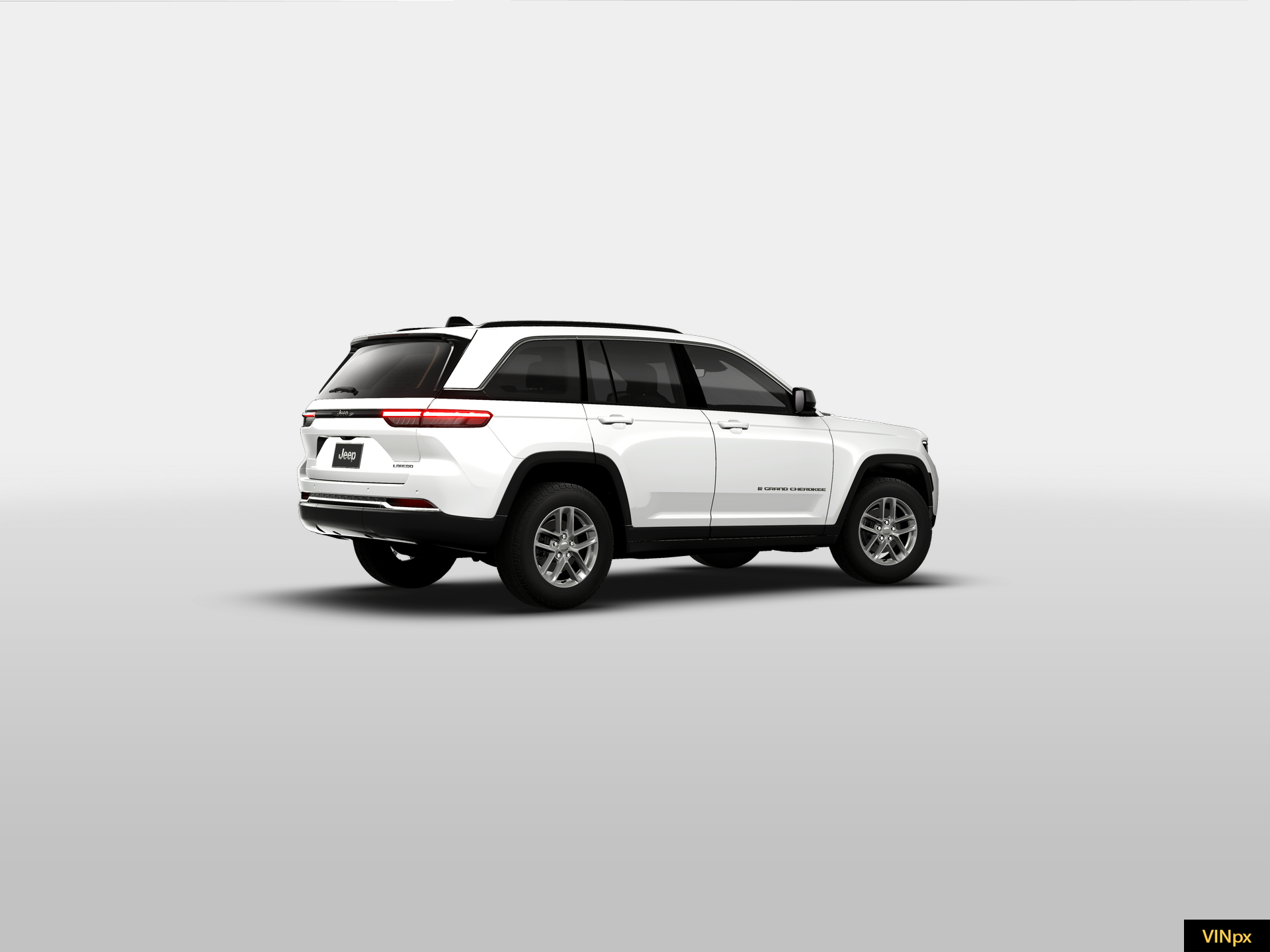 New 2026 Bright White Clear-Coat Exterior Paint Jeep Laredo image 8