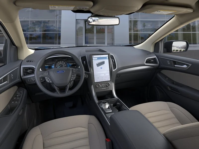 New 2024 Stone Blue Metallic Ford SE image 9