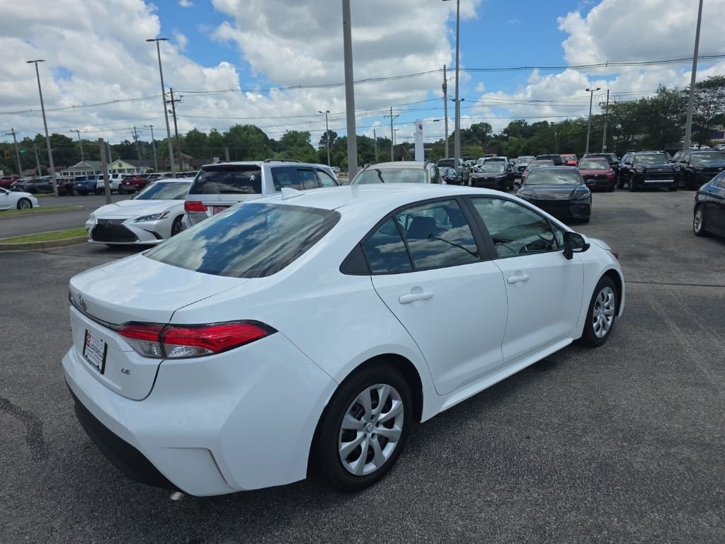 Used 2024 White Toyota LE image 4