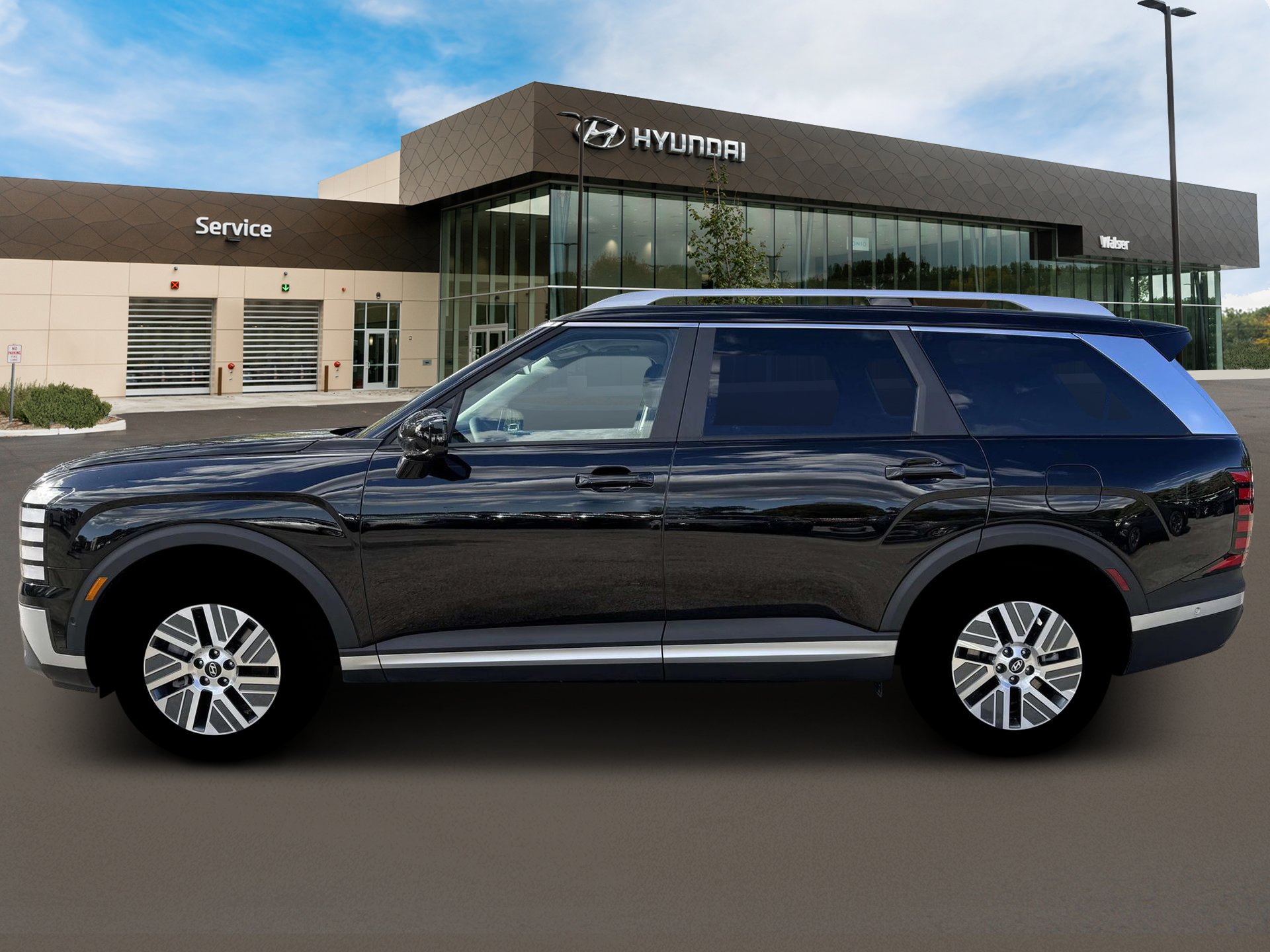 New 2026 Abyss Black Pearl Hyundai SEL Premium 8P AWD image 4