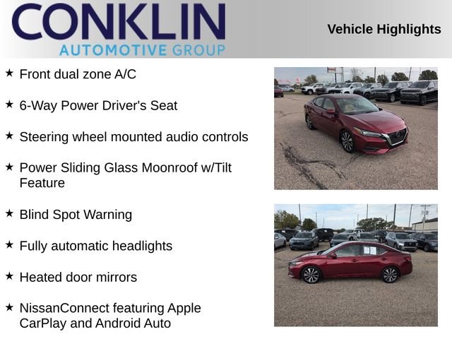 Used 2020 Red Nissan SV image 2