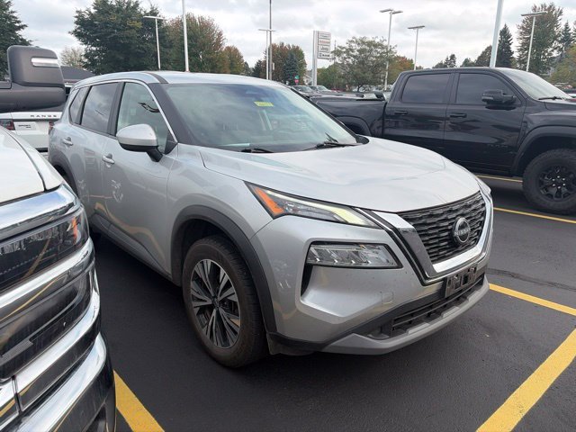 Certified Used 2023 Silver Nissan SV image 1
