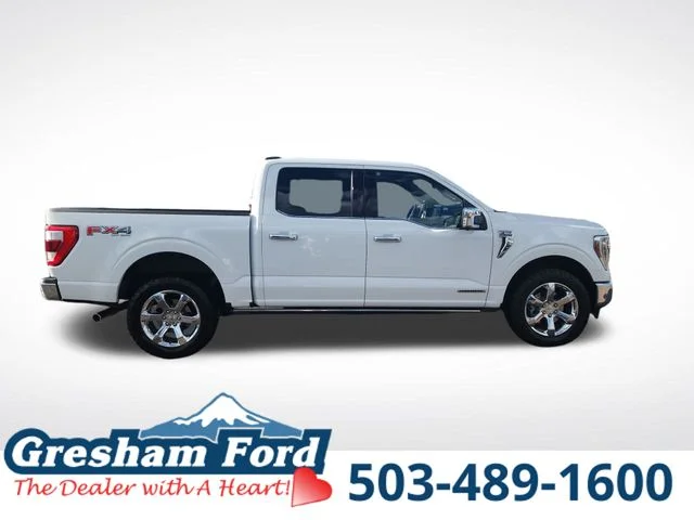 Used 2021 Oxford White Ford King Ranch image 13