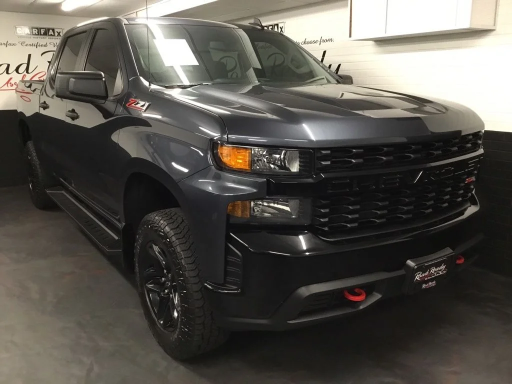 Used 2021 Gray Chevrolet Custom Trail Boss image 2