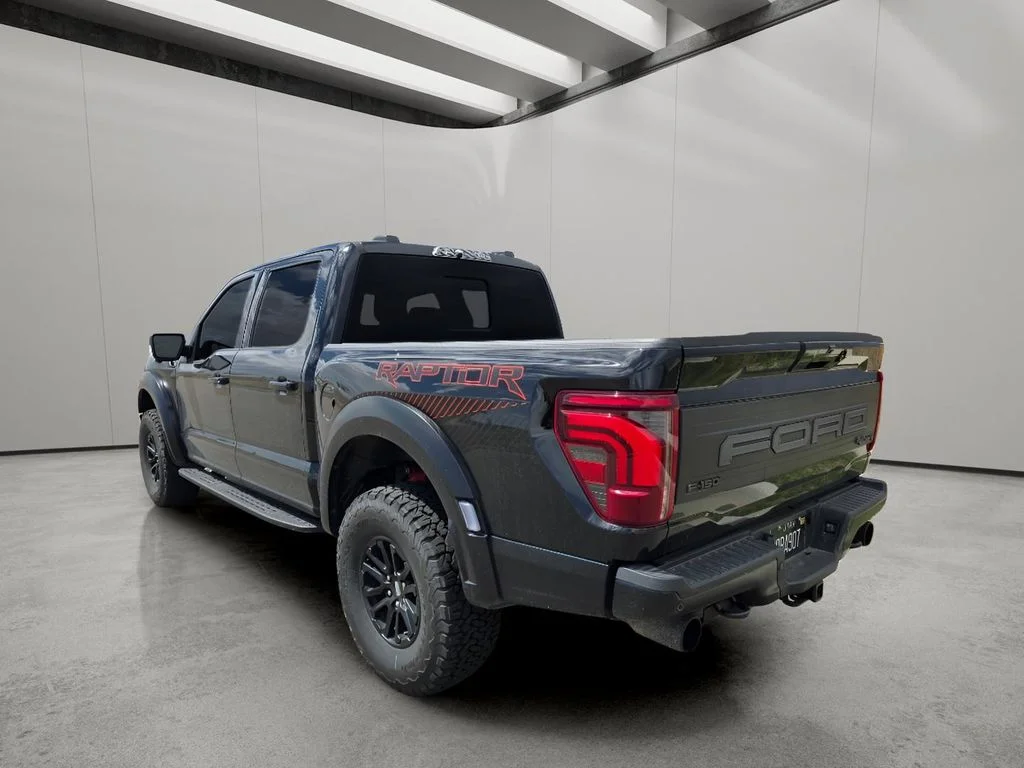 Used 2025 Agate Black Metallic Ford Raptor image 3