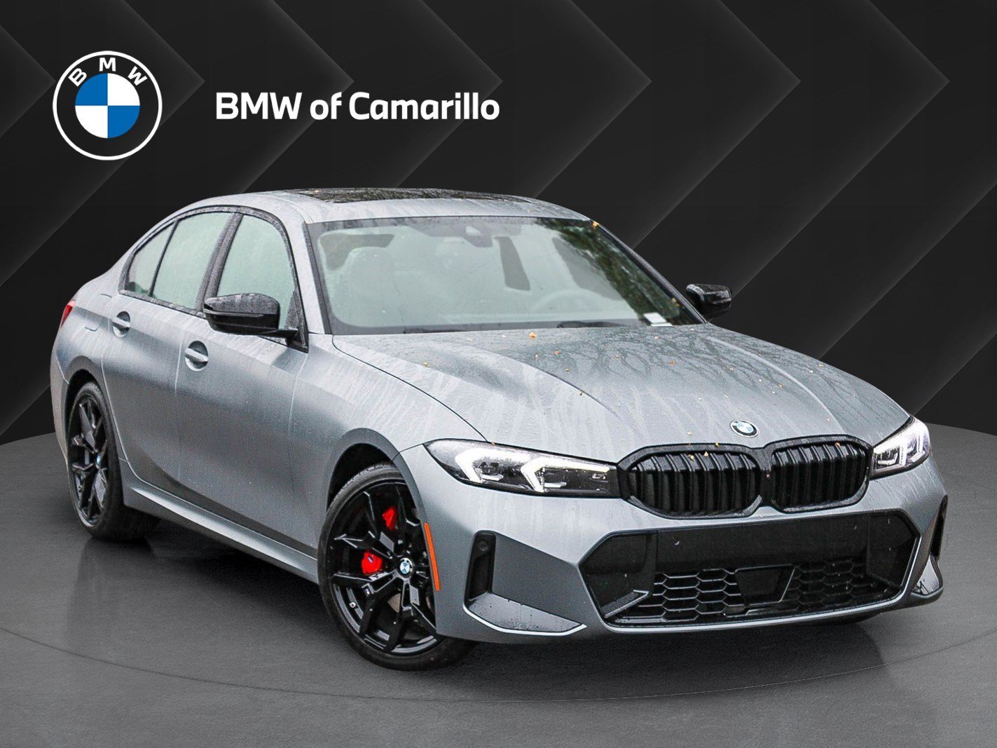New 2026 Frozen Pure Grey Metallic BMW 330i NA image 1