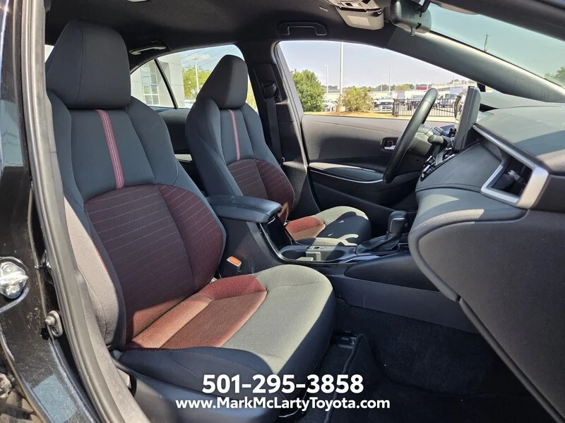 Used 2025 Midnight Black Metallic TOYOTA SE CVT image 15