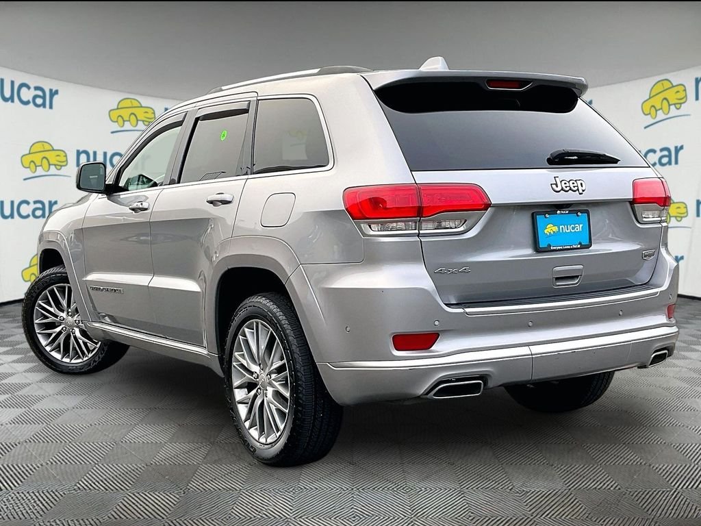Used 2018 Billet Silver Metallic Clearcoat Jeep Summit image 4