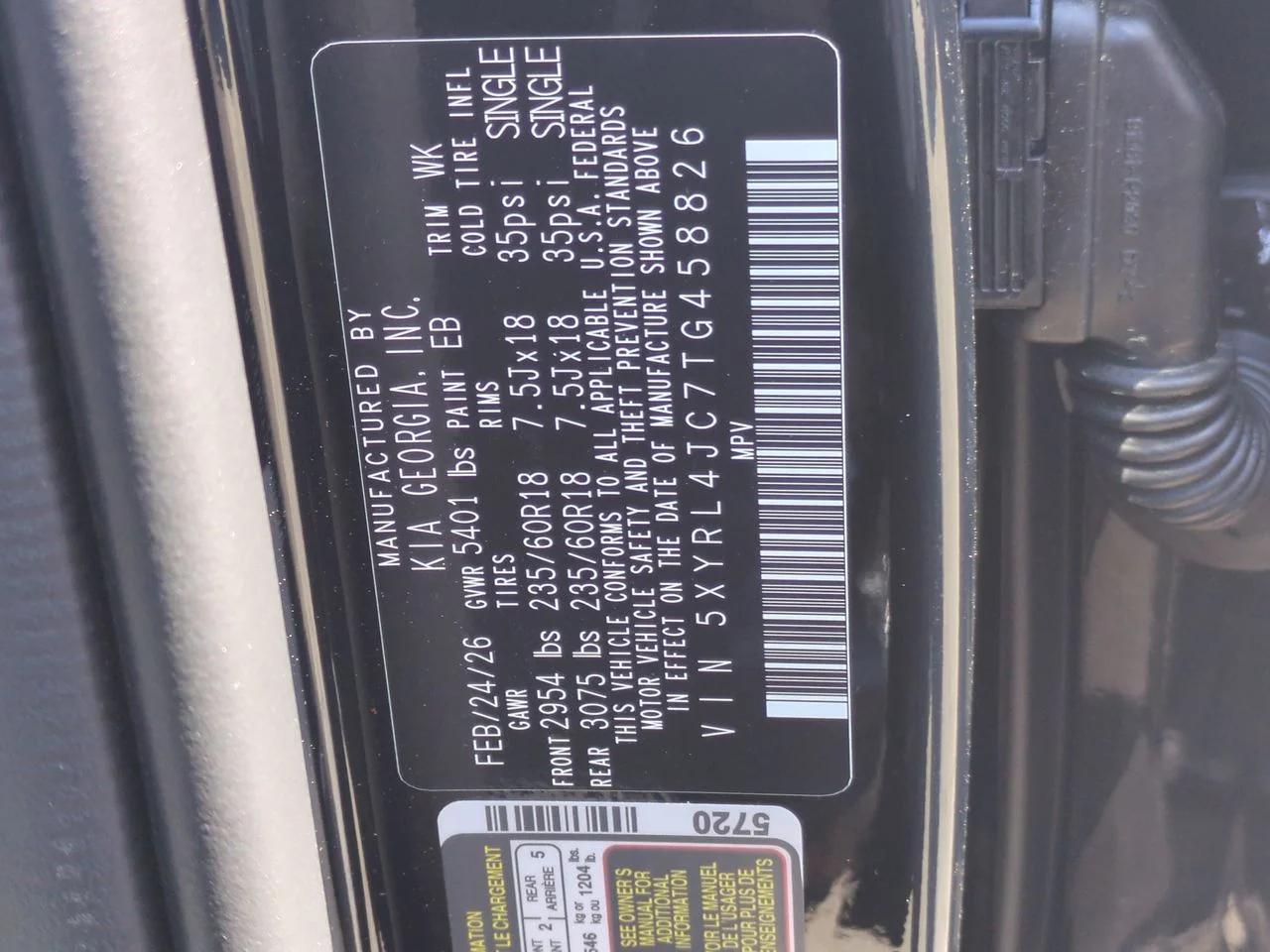 New 2026 Ebony Black Kia S image 33