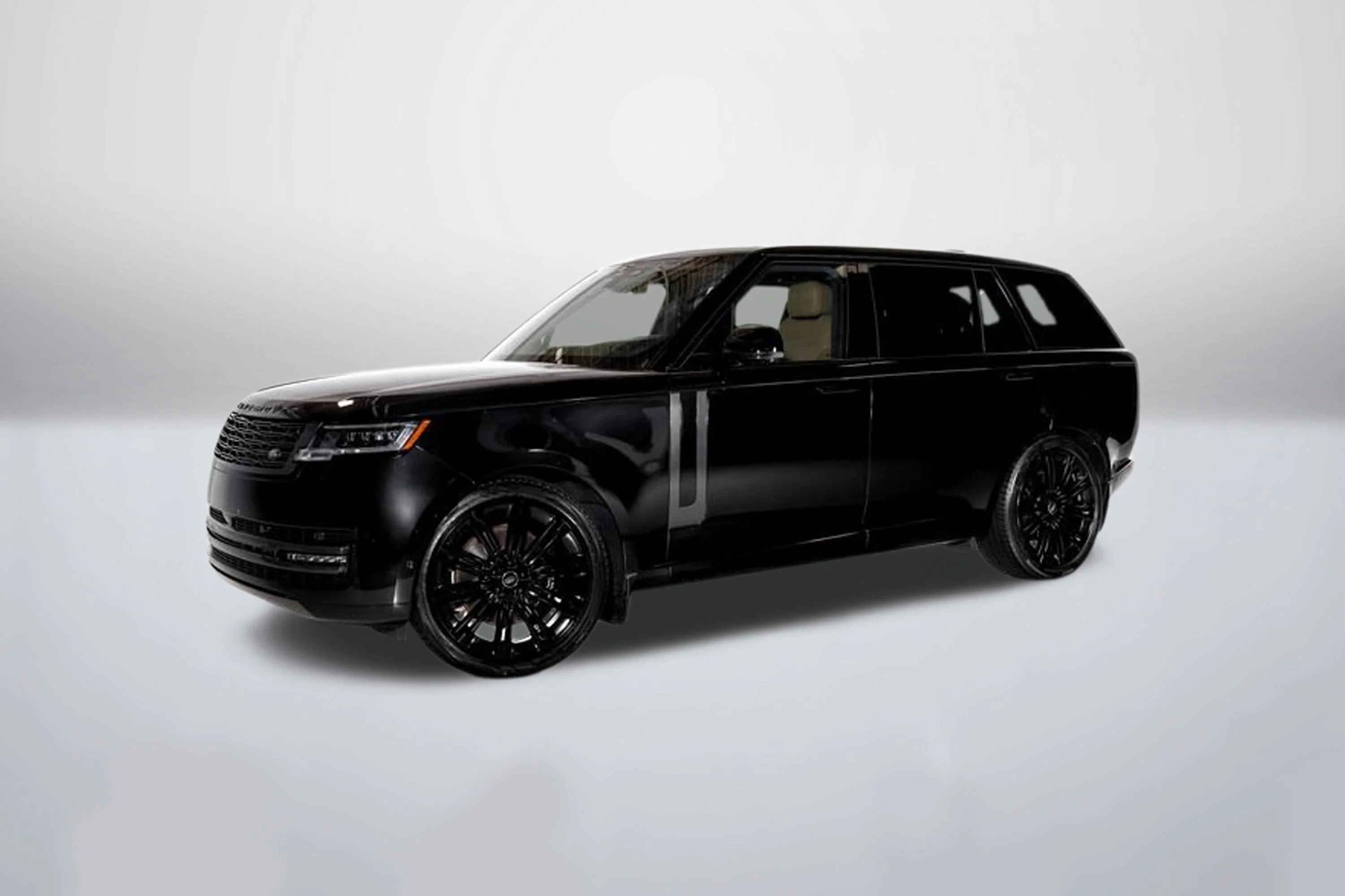 Used 2025 Santorini Black Metallic Land Rover SE image 1