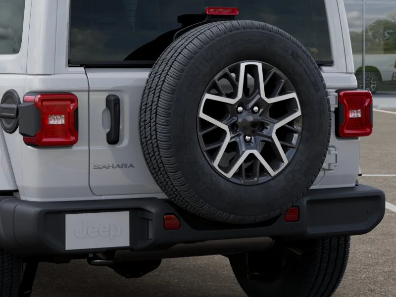 New 2026 Bright White Clear-Coat Exterior Paint Jeep Sahara image 39