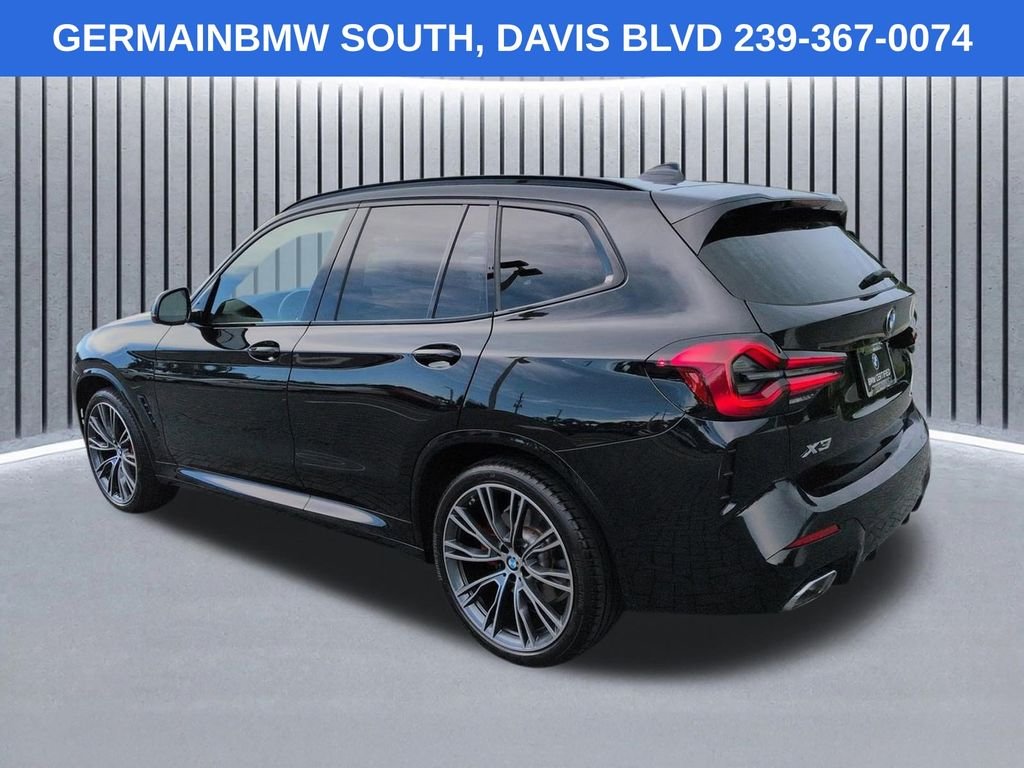 Certified Used 2022 Black Sapphire Metallic BMW xDrive30i image 7