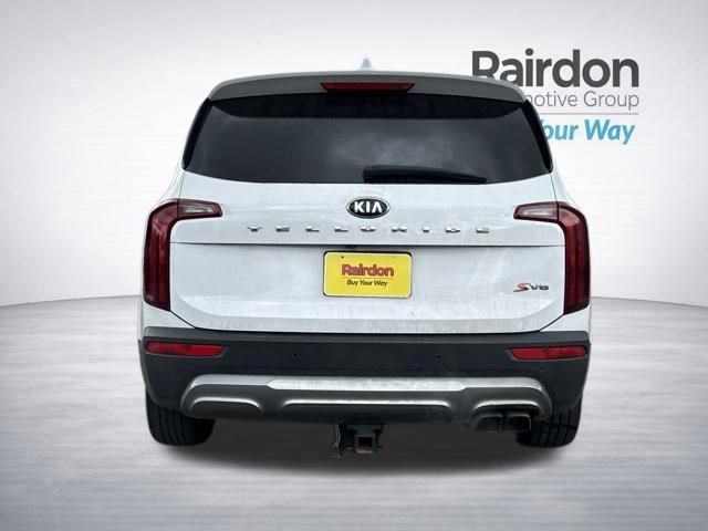 Used 2021 Glacial White Pearl Kia S image 6