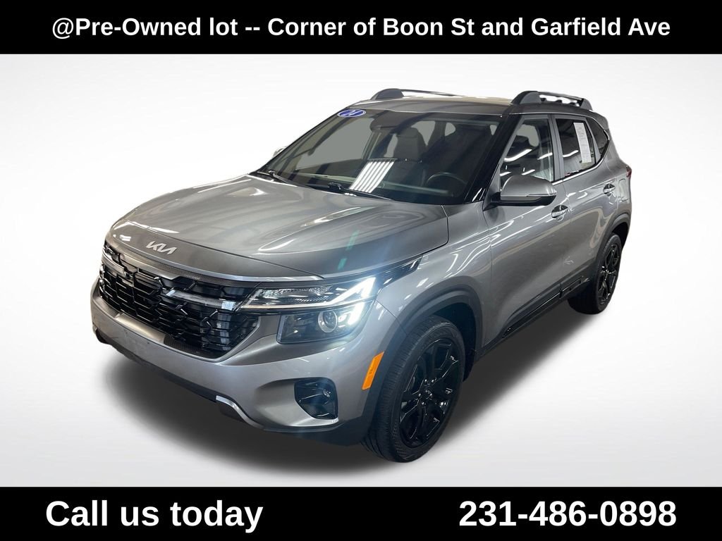 Used 2024 Gray Kia X-Line image 1