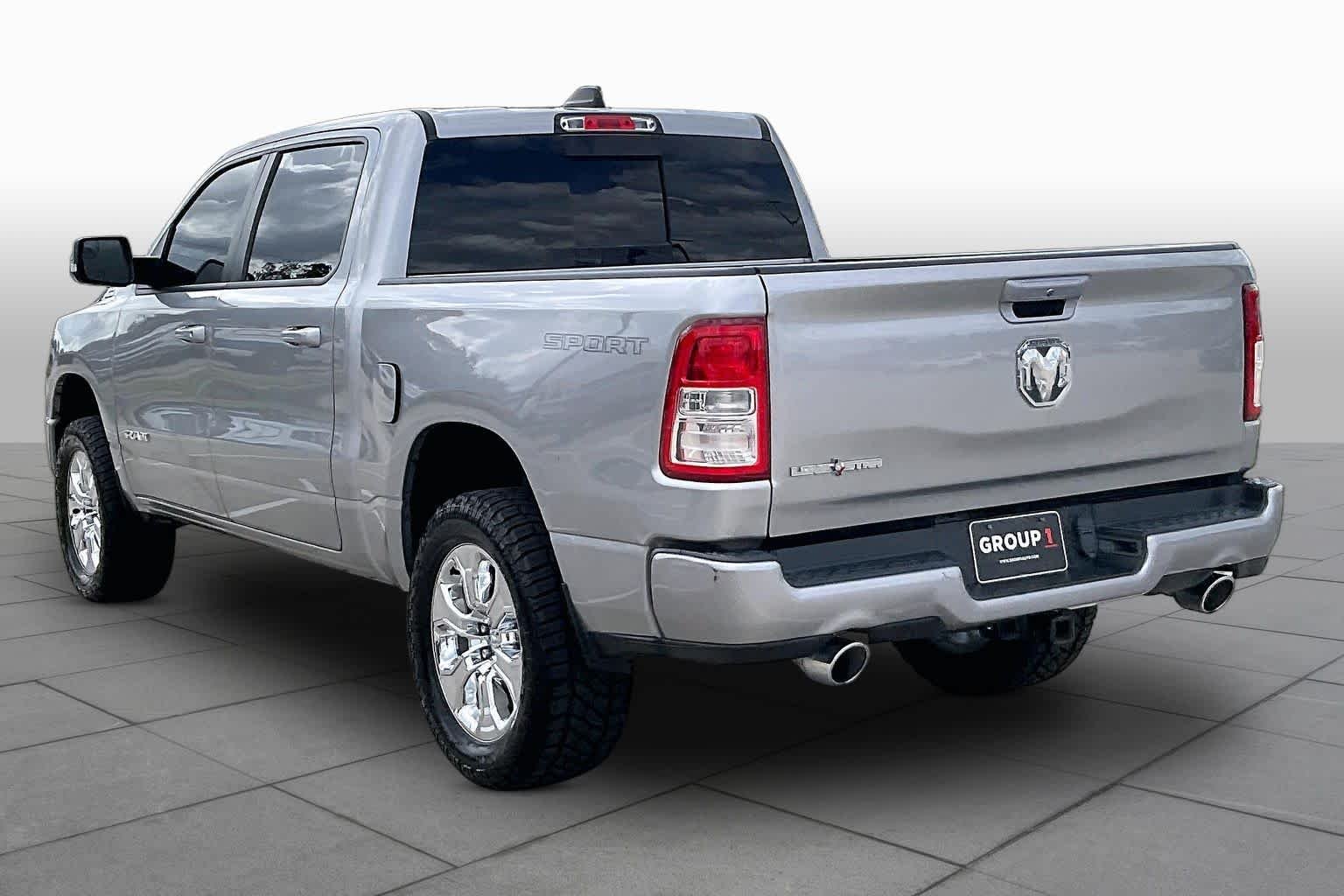Used 2022 Billet Silver Metallic Clearcoat Ram Lone Star image 10